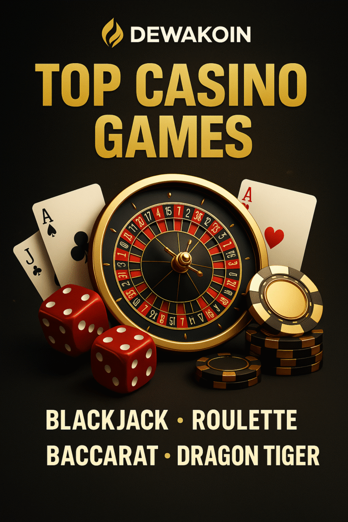 Top Casino Games That Define the Dewakoin Experience