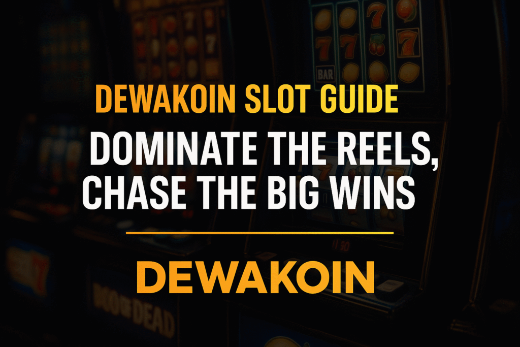 Dewakoin Slot Guide: Dominate the Reels, Chase the Big Wins