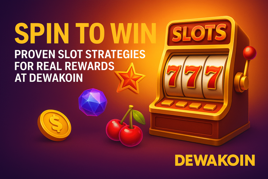 Spin to Win: Proven Slot Strategies for Real Rewards at Dewakoin