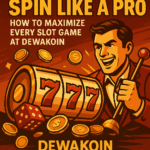 Spin Like a Pro: How to Maximize Every Slot Game at Dewakoin