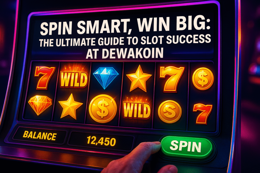 Spin Smart, Win Big: The Ultimate Guide to Slot Success at Dewakoin