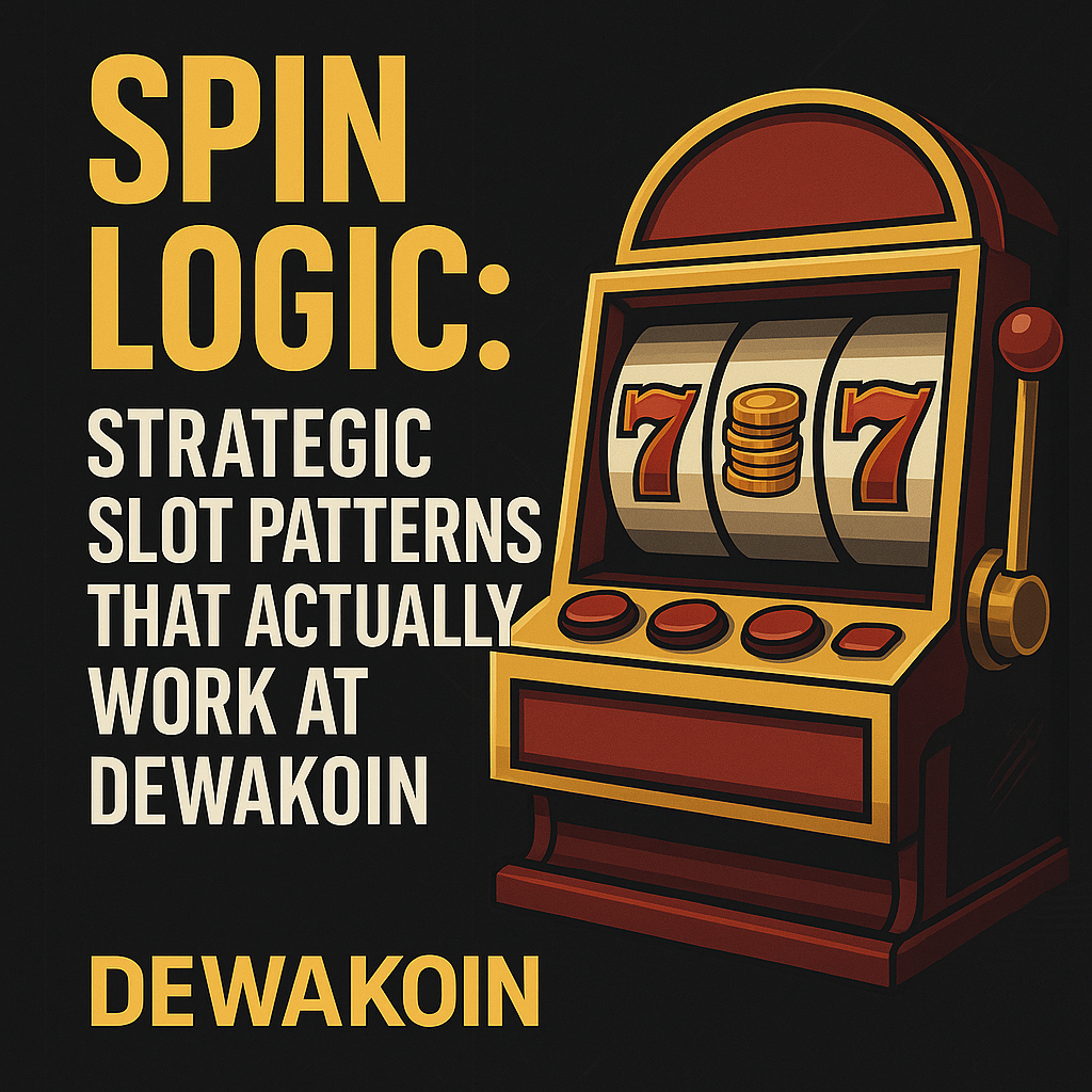 Spin Logic: Strategic Slot Patterns That Actually Work at Dewakoin