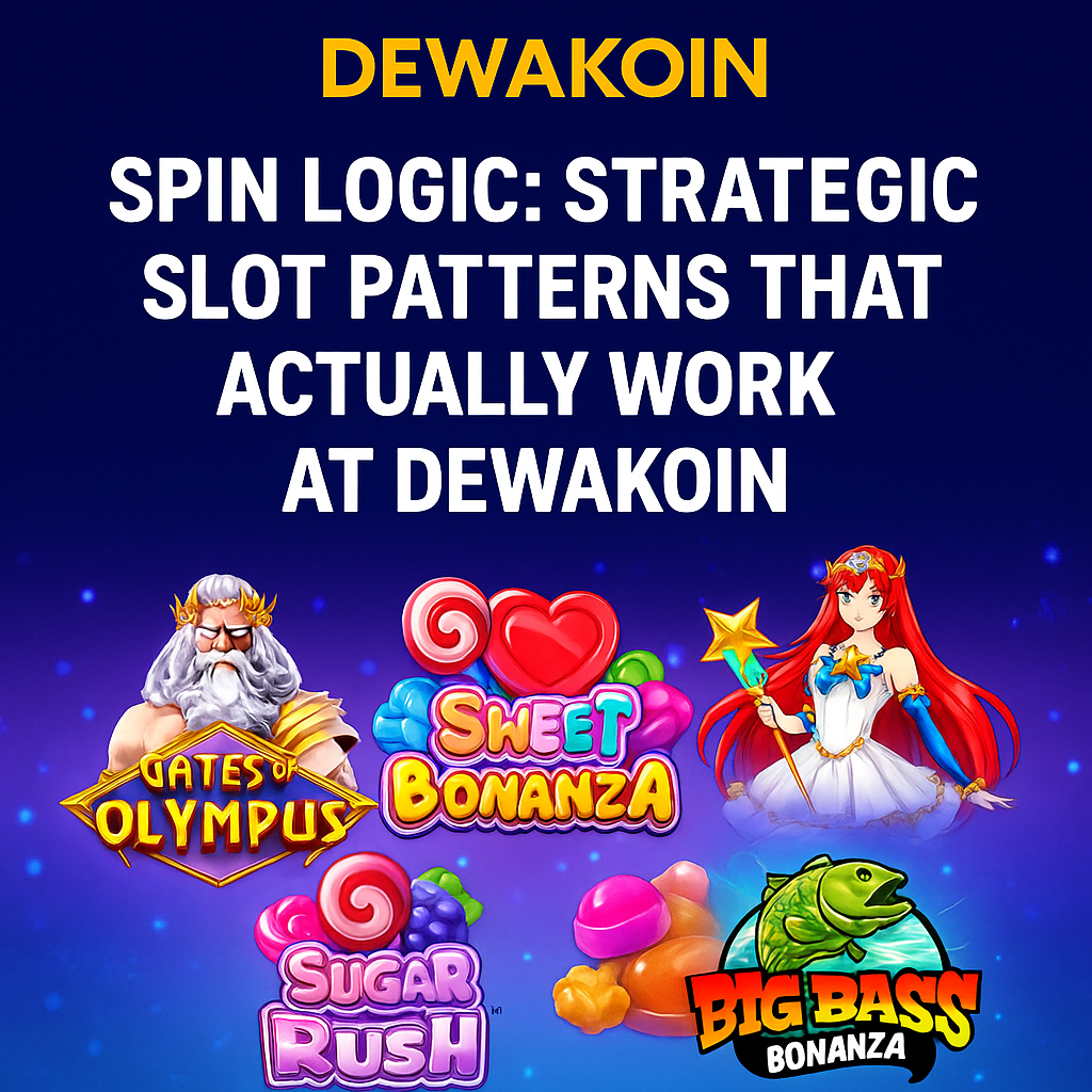 Spin Logic: Strategic Slot Patterns That Actually Work at Dewakoin