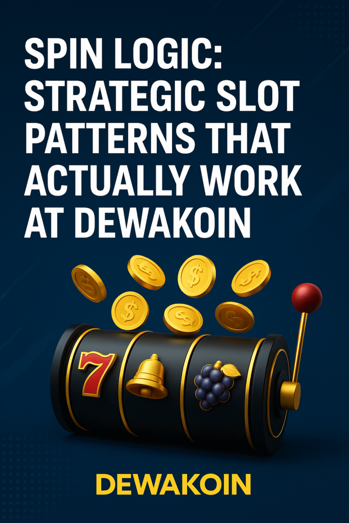 Spin Logic: Strategic Slot Patterns That Actually Work at Dewakoin