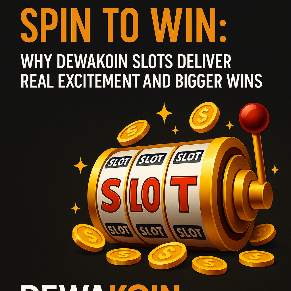 Spin to Win: Why Dewakoin Slots Deliver Real Excitement and Bigger Wins