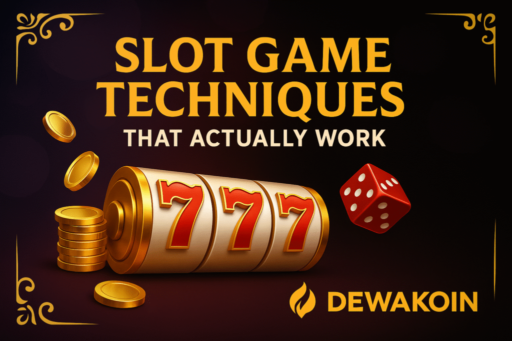 Slot Game Techniques That Actually Work: Boost Your Winning Edge