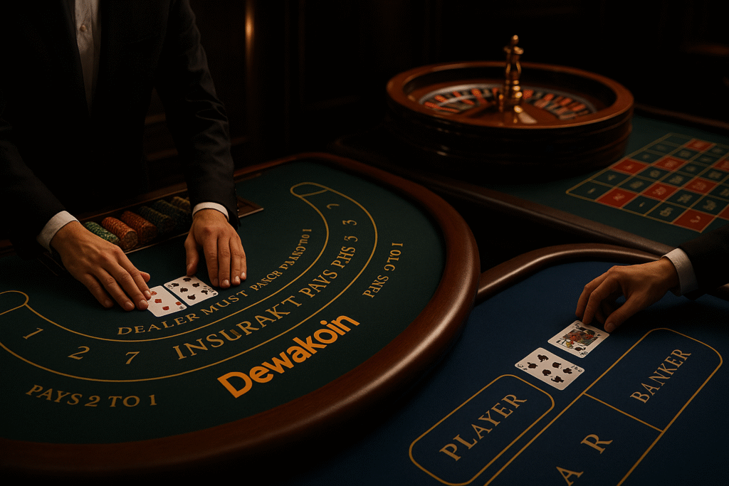Dewakoin Casino Games: Real Thrills. Real Strategy. Real Wins.