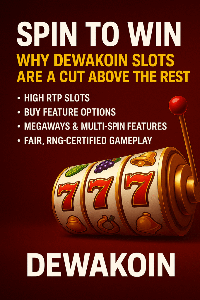 Spin to Win: Why Dewakoin Slots Are a Cut Above the Rest