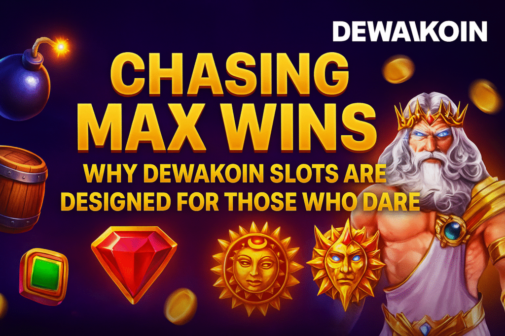 Chasing Max Wins: Why Dewakoin Slots Are Designed for Those Who Dare