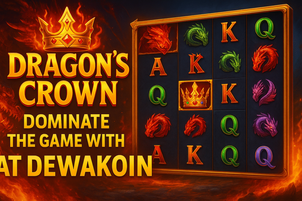 Power Reels Unleashed: Dominate the Game with Dragon’s Crown Slot at Dewakoin