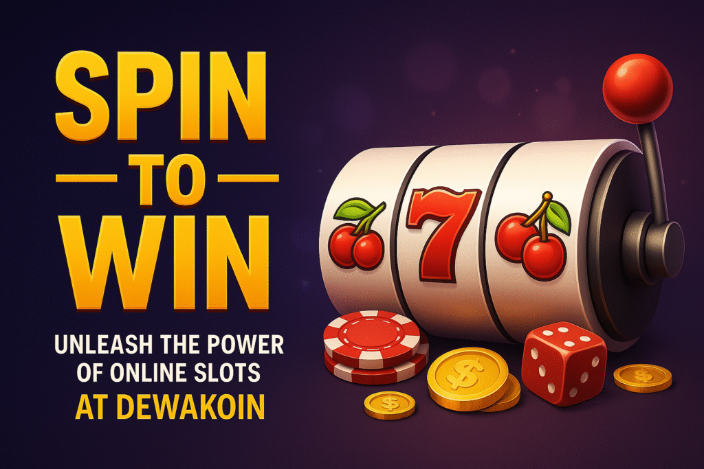 Spin to Win: Unleash the Power of Online Slots at Dewakoin